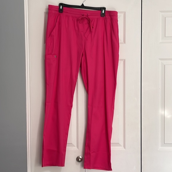Never worn Hot pink Scrub Pants - Picture 2 of 4